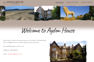 Aydon House Alnwick